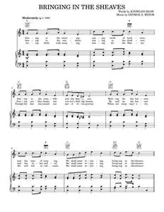 Bringing In The Sheaves - Knowles Shaw (Piano-Vocal-Guitar)