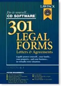 301 Legal Forms, Letters & Agreements Software v.6.1 (Repost)