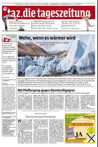 Tageszeitung TAZ vom 26 November 2011