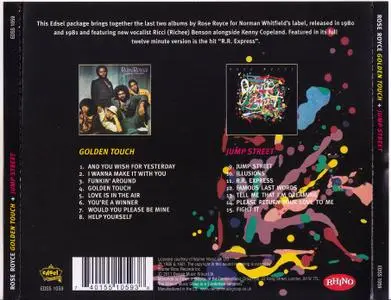 Rose Royce - Golden Touch (1980) & Jump Street (1981) [2011, Remastered Reissue]