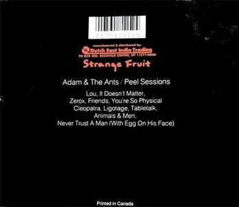 Adam & The Ants - Peel Sessions (1991) {Dutch East India Trading}