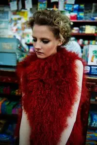 Amanda Norgaard topless by Joachim Johnson for Smug #5 Spring/Summer 2012