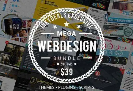 InkyDeals - Mega Web Design Bundle with Themes, Plugins, Scripts & Code