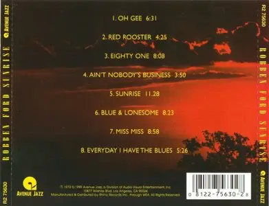 Robben Ford - Sunrise (1972) {Avenue R2 75630}