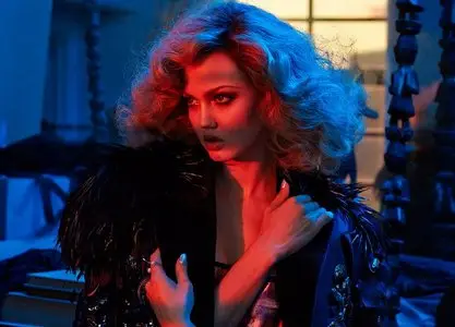 Lindsey Wixson by Sebastian Faena for Interview Germany February 2014