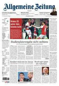 Allgemeine Zeitung Mainz - 20. Dezember 2017