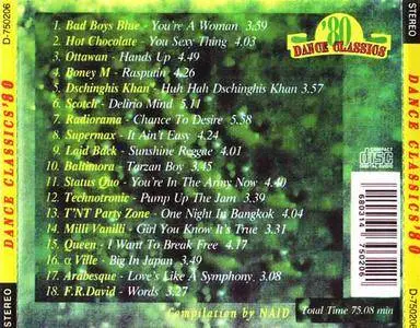 VA - '80 Dance Classics (1994) {Larry EP/MBM} **[RE-UP]**