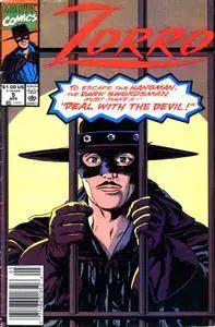 Zorro 005 1991 Marvel c2c