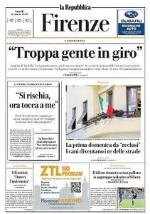 la Repubblica Firenze - 16 Marzo 2020