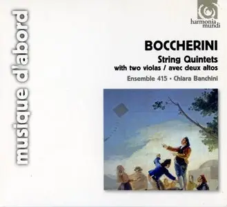 Luigi Boccherini - Ensemble 415 / Banchini - Quintets with 2 Violas (1993, reissue 2008, Harmonia Mundi HMA # 1951402)