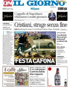 IL GIORNO DEL 02 GENNAIO 2011