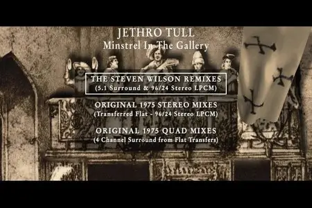 Jethro Tull - Minstrel In The Gallery (1975) {2CD+2DVD] {2015 Chrysalis 40th Anniversary La Grande Edition}