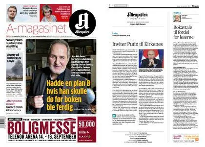 Aftenposten – 14. september 2018