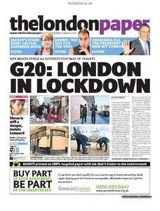 The London Paper 31 March 2009
