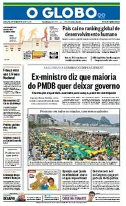 O Globo - 14 de dezembro de 2015 - Segunda