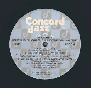 George Shearing - Dexterity (1988) 24-Bit/96-kHz Vinyl Rip