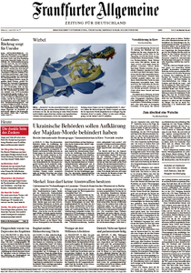 Frankfurter Allgemeine Zeitung vom Mittwoch, 01. April 2015