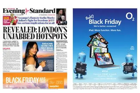 London Evening Standard – November 24, 2021