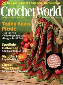 Crochet World - August 2008
