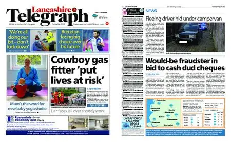 Lancashire Telegraph (Burnley, Pendle, Rossendale) – May 20, 2021