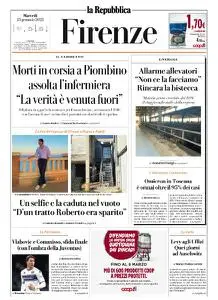 la Repubblica Firenze - 25 Gennaio 2022