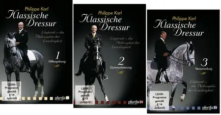 Philippe Karl - Klassische Dressur (vol. 1-3)