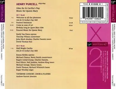 Andrew Parrott, Taverner Consort - Henry Purcell: Ode for St Cecilia's Day & Music for Queen Mary (1999)