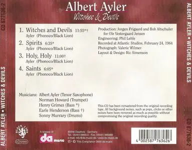 Albert Ayler - Witches & Devils (1964) {Black Lion CD877636-2 rel 2000}