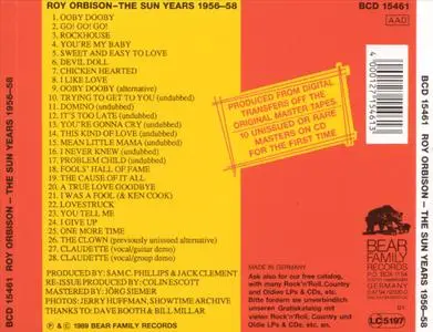 Roy Orbison - The Sun Years 1956-1958 (1989) {Bear Family Records BCD 15461}
