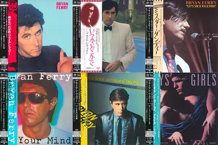 Bryan Ferry - Japanese SHM-SACD Reissue Series '2015 (6x SACDs) [PS3 ISO + Hi-Res FLAC]