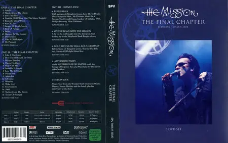 The Mission - The Final Chapter (2008) 3xDVD