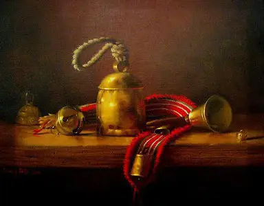 British artist Berry Fritz (1942)