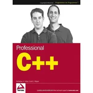 Professional C++ by Nicholas A. Solter [Repost]