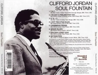 Clifford Jordan - Soul Fountain (1966) {Vortex--Wounded Bird WOU201 rel 2008}