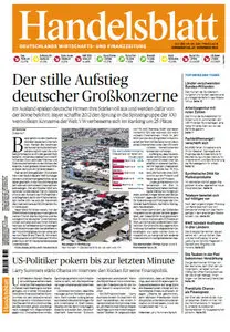 Das Handelsblatt vom 27 Dezember 2012