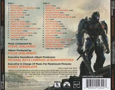 Steve Jablonsky - Transformers: The Last Knight (Music From The Motion Picture) (2017)