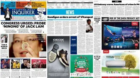 Philippine Daily Inquirer – December 02, 2016