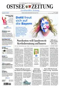 Ostsee Zeitung Greifswalder Zeitung - 30. Juli 2019