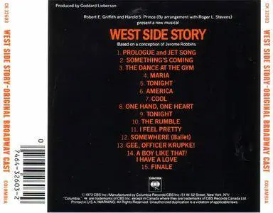 VA - West Side Story (Original Broadway Cast) (1957) {1990 Columbia} **[RE-UP]**