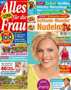 Alles für die Frau – 29. Juni 2018