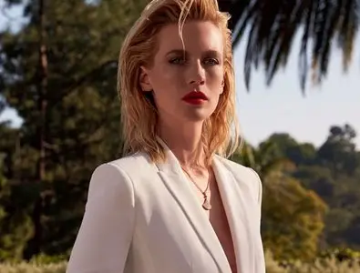 January Jones by David Roemer for Marie Claire UK May 2015
