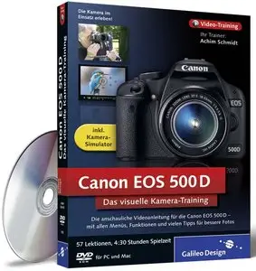 Galileo Design: Canon EOS 500D Das visuelle Kamera-Training (DVD-ISO)