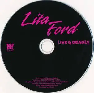 Lita Ford - Live & Deadly (2014) {Special Edition, Limited To 1000 Numbered Copies}
