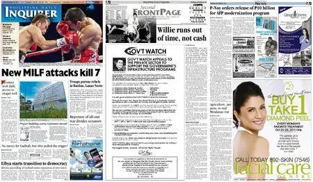 Philippine Daily Inquirer – October 24, 2011