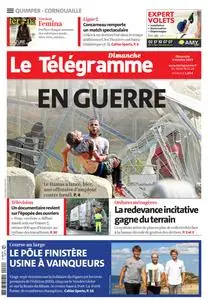 Le Télégramme Ouest Cornouaille - 8 Octobre 2023