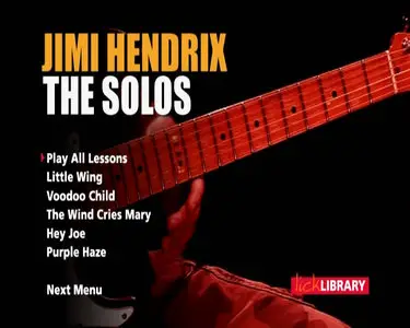 Lick Library - Jimi Hendrix: The Solos [repost]