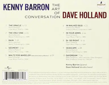 Kenny Barron & Dave Holland - The Art Of Conversation (2014) {Impulse}