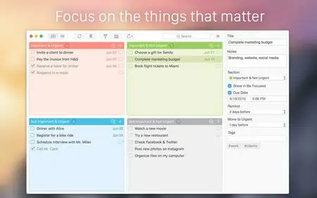 Focus Matrix 1.0.1