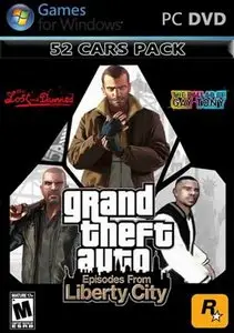 GTA 4 Episodes from Liberty City 52 Cars Pack (2011)