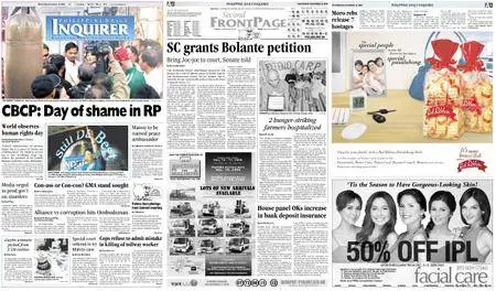 Philippine Daily Inquirer – December 10, 2008